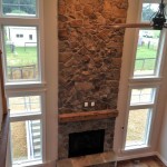 Howard County Stone Fireplace